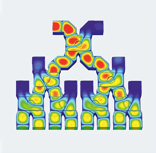 Engineers collaborating on RF power design
